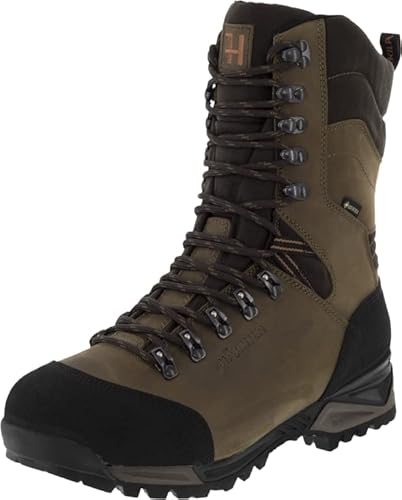 Härkila Forest Hunter Hi GTX - Wasserdichter Jagdstiefel aus robustem Nubukleder - Hoher Jagdschuh mit Vibram®-Gummisohle, Schuhgröße:43 von Härkila