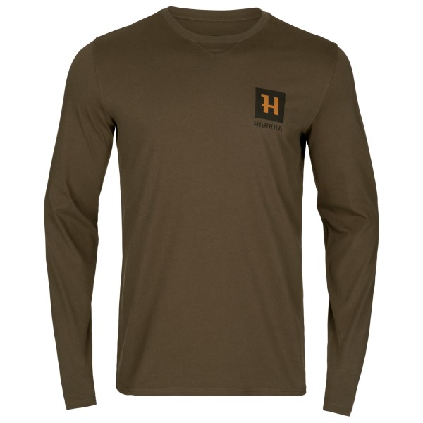 Härkila - Gorm Langarmshirt - Longsleeve Gr 3XL;4XL;5XL;L;M;S;XL;XXL braun von Härkila