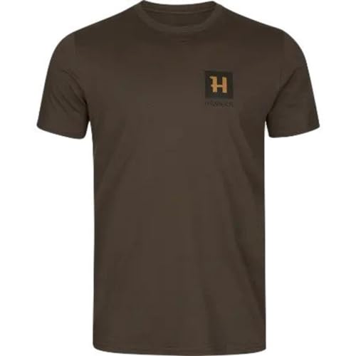 Härkila Gorm S/S t-Shirt | Shadow Brown, 5XL von Härkila