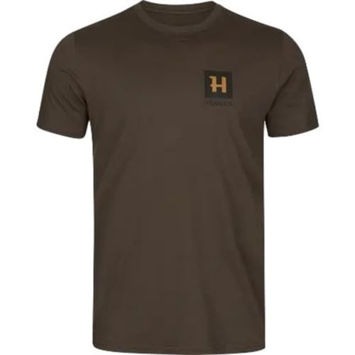 Härkila Gorm S/S t-Shirt | Shadow Brown, L von Härkila
