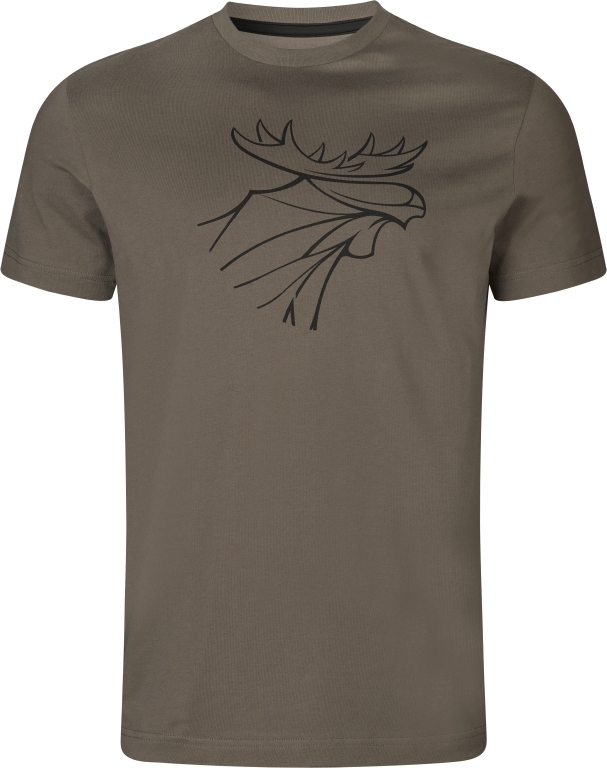 Härkila Graphic Shirt 2er - Pack Braun Grau Härkila Graphic Shirt 2er - Pack Braun Grau von Härkila