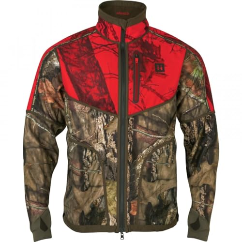 Härkila | Kamko camo reversible WSP Jacke | Professionelle Jagd Kleidung & Jagd Zubehör für Damen | Skandinavische Qualität Made to Last |Hunting Green/MossyOak®Break-up Country®, L von Härkila