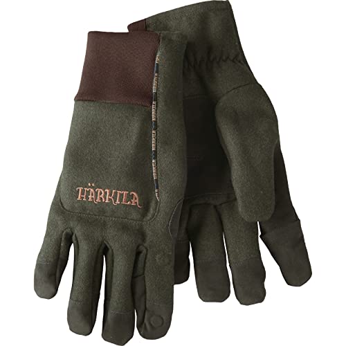 Härkila | Metso Active Handschuhe | Professionelle Jagd Kleidung & Jagd Zubehör für Herren & Damen | Skandinavische Qualität Made to Last | Willow green, L von Härkila
