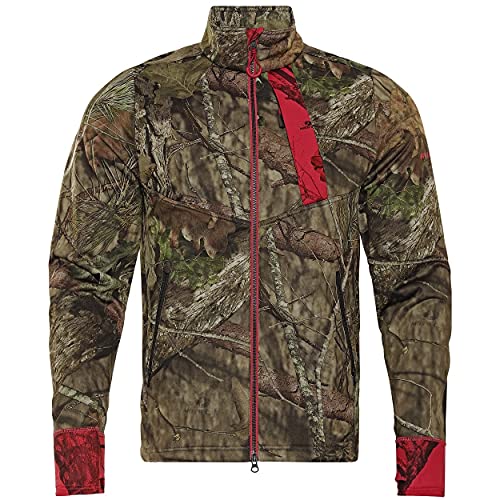 Härkila Moose Hunter 2.0 Fleecejacke Herren - Leise Jagdjacke Fleece Camouflage - Übergangsjacke Camo für die Jagd, Größe:XXL von Härkila