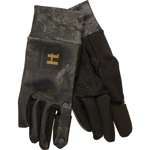 Härkila NOCTYX Camo fleece glove w/foldback finger | Axis MSP®Black, XL von Härkila