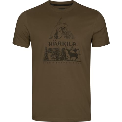 Härkila Nature S/S t-Shirt | Willow Green, 4XL von Härkila