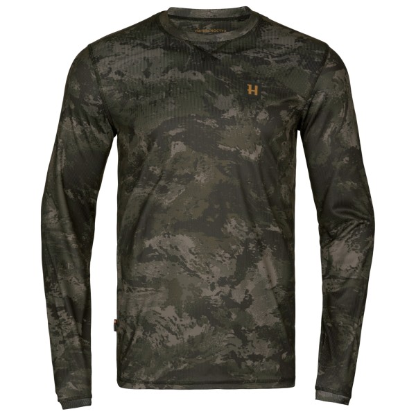 Härkila - Noctyx Camo Langarmshirt - Longsleeve Gr 3XL;L;M;S;XL;XXL oliv von Härkila