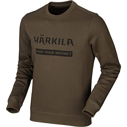 Härkila Sweatshirt | Professionelle Jagd Kleidung & Jagd Zubehör für Herren & Damen | Skandinavische Qualität Made to Last | Willow Green, XL von Härkila