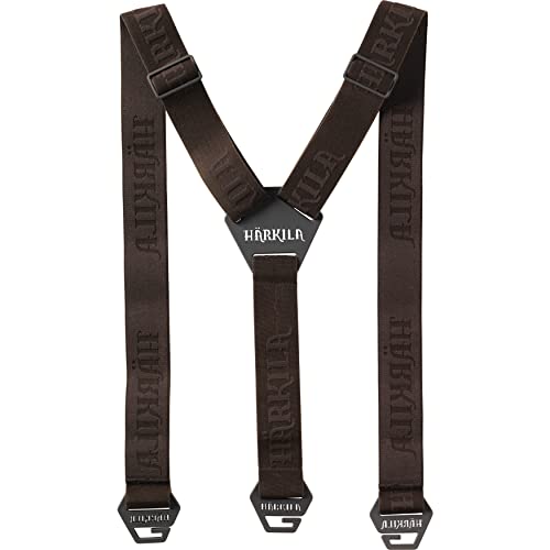 Härkila Tech braces | Professionelle Jagd Kleidung & Jagd Zubehör für Herren & Damen | Skandinavische Qualität Made to Last | Willow green/Shadow brown, One size von Härkila