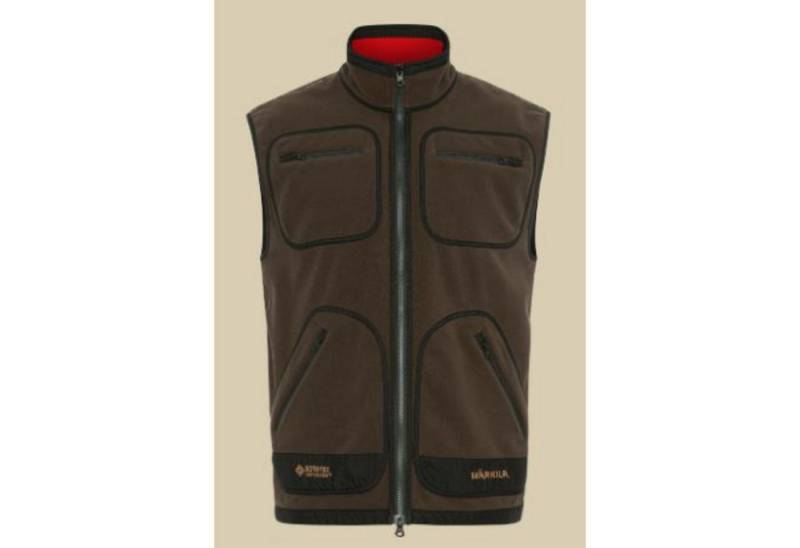 Härkila Trekkingrucksack Härkila Kamko Fleeceweste, Brown/Red Gr. M von Härkila