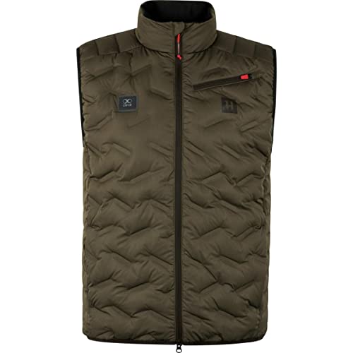 Härkila | clim8 Insulated waistcoat | Professionelle Jagd Kleidung & Jagd Zubehör für Herren | Skandinavische Qualität Made to Last | Willow Green, 3XL von Härkila