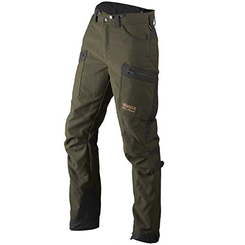 Härkila wasserdichte und leise Jagdhose Pro Hunter Move aus robustem CORDURA® - Atmungsaktive Herren Jagdhose Grün mit Airtech(TM) by F.O.V , Größe:52 von Härkila