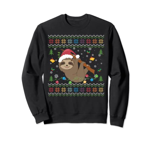Hässlicher Weihnachtspullover für Frauen Faultier Sweatshirt Hässlicher Weihnachtspullover für Frauen Faultier Sweatshirt von Hässliche Weihnachtsstrickjacke Faultier