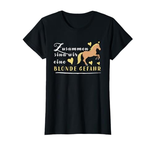 Haflinger Pferd Design mit Pferdespruch für blonde Mädchen T-Shirt Haflinger Pferd Design mit Pferdespruch für blonde Mädchen T-Shirt von Haflinger Pferdesprüche Designs