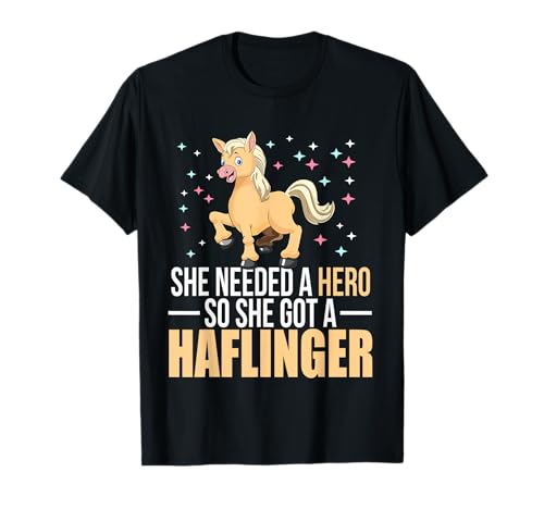 Haflinger Shirt für Reiten Pony Geschenk Mädchen T-Shirt Haflinger Shirt für Reiten Pony Geschenk Mädchen T-Shirt von Haflinger Tshirt Pferd Reiten Geschenk