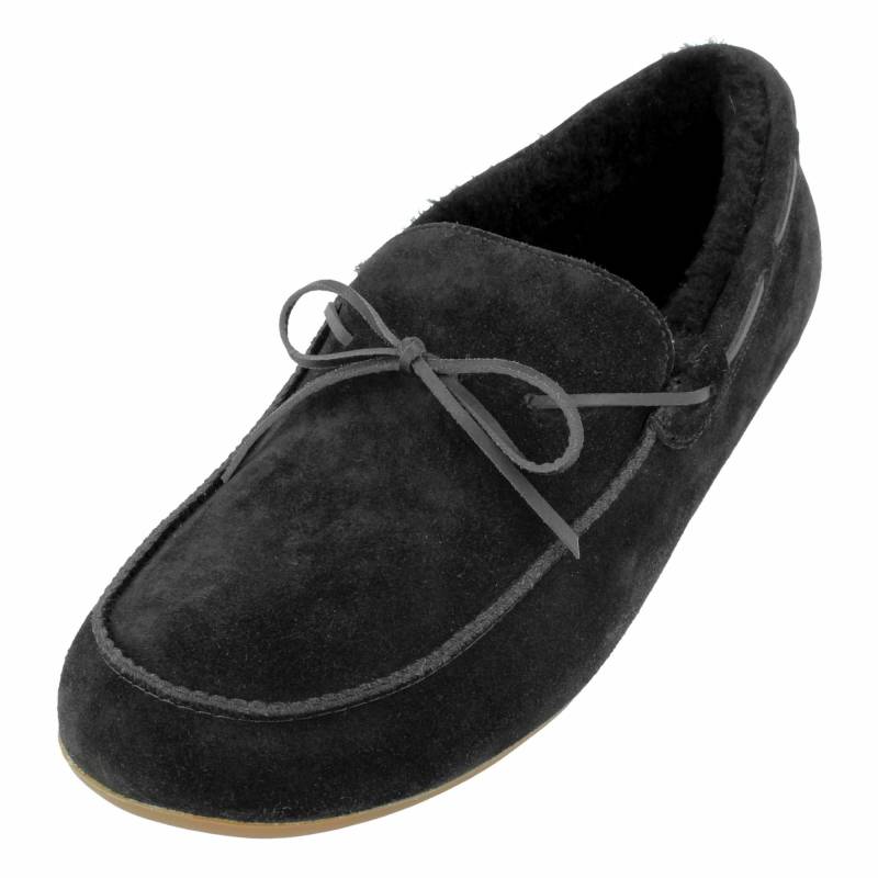 HAFLINGER Lammfellclog Mokassin Yumah Hausschuh Leder - 665-... 45 von Haflinger