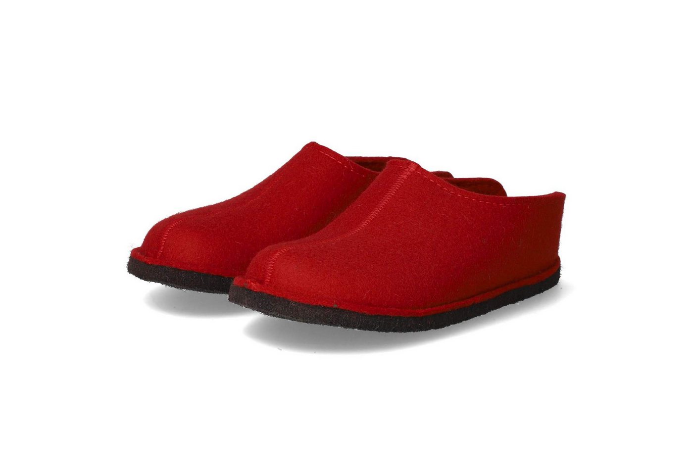 Haflinger Haflinger 311013-11 Damen Textil rot Pantolette von Haflinger