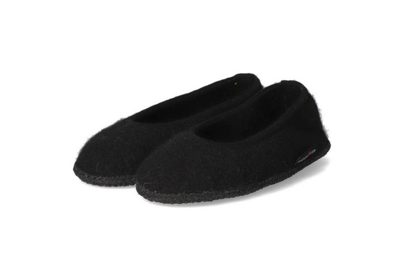 Haflinger Haflinger 621306-3 Damen Textil schwarz Hausschuh von Haflinger