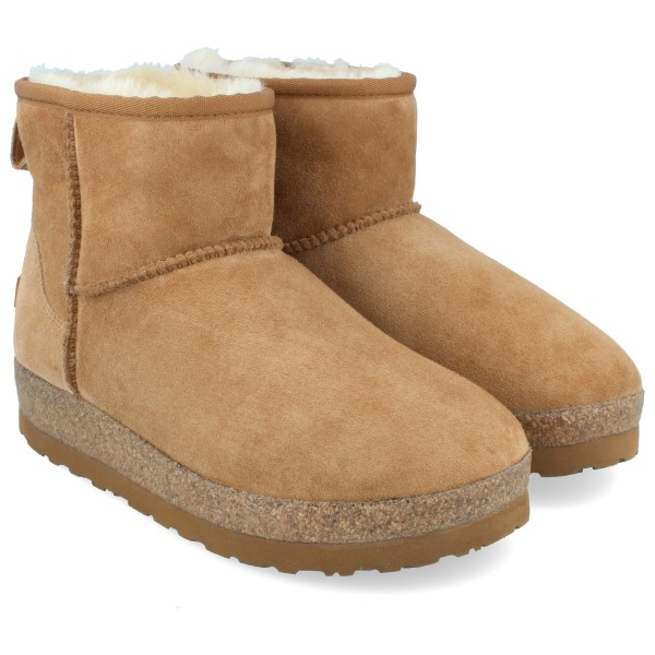 Haflinger - Aino - Hüttenschuhe Gr 41 beige/braun von Haflinger