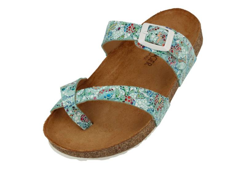 Haflinger Bio Juno Sommer Sandale Hausschuh Unisex Hausschuh von Haflinger
