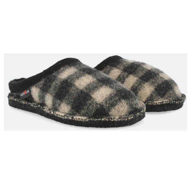 Haflinger Flair Plaid Pantoffel von Haflinger