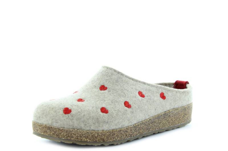 Haflinger Grizzly Cuoricini Hausschuh Anatomisches Fußbett von Haflinger