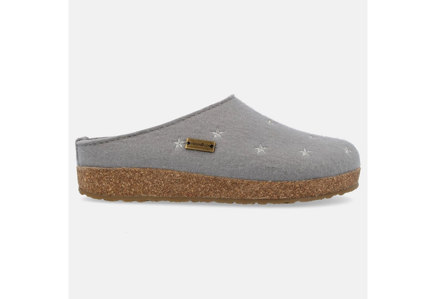 Haflinger Grizzly Stelline Filzclog aus reinem Wollfilz Unisex Sternmotiv Hausschuh Haflinger Grizzly Stelline Filzclog aus reinem Wollfilz Unisex Sternmotiv Hausschuh von Haflinger