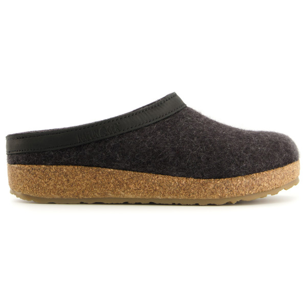 Haflinger - Grizzly Torben - Hüttenschuhe Gr 37 schwarz von Haflinger