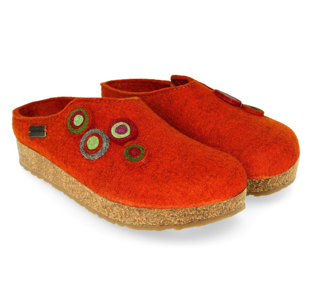 Haflinger Haflinger Damen Hausschuh Grizzly Kanon Clog von Haflinger