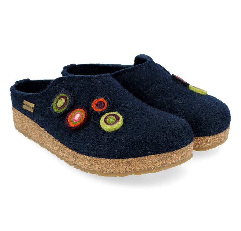 Haflinger Haflinger Damen Hausschuh Grizzly Kanon Clog von Haflinger