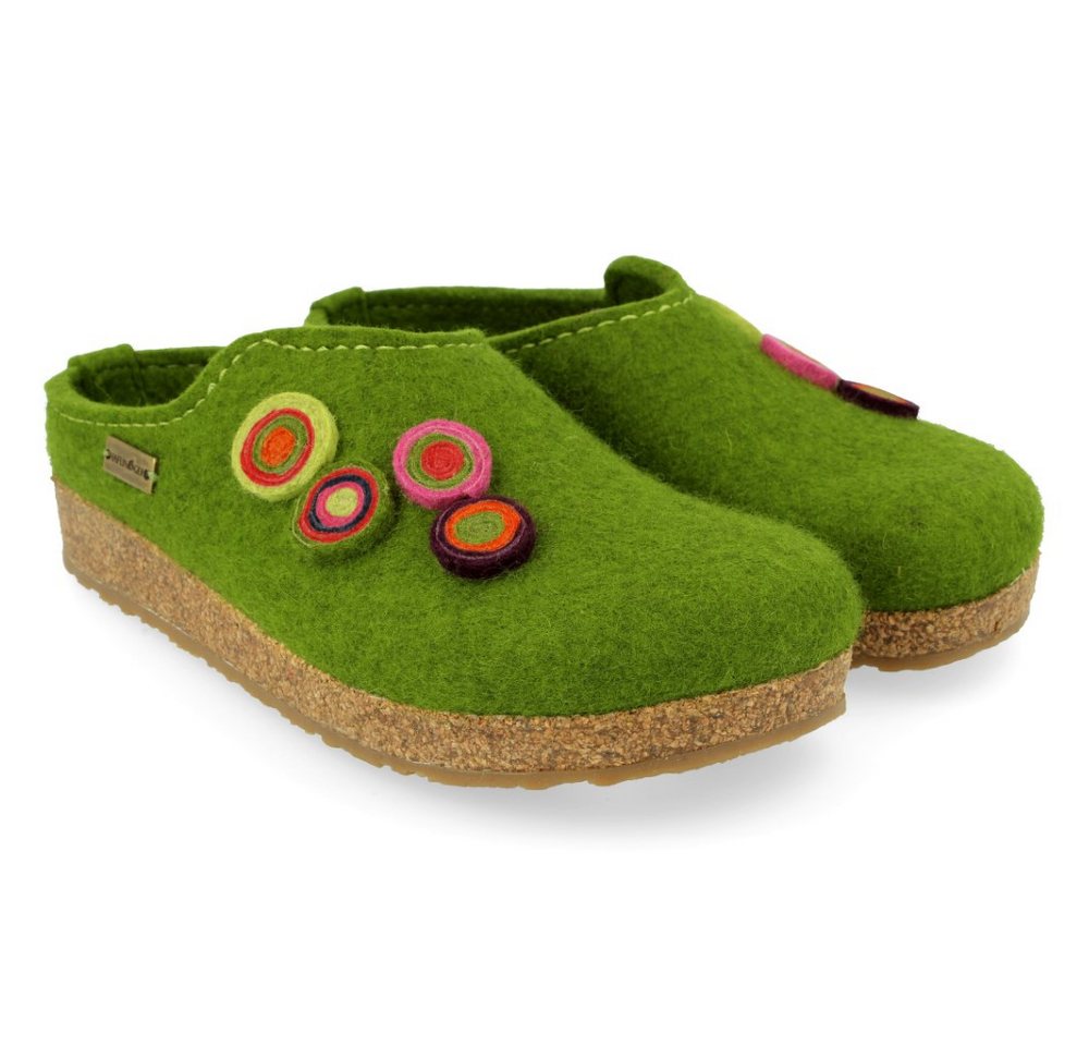 Haflinger Haflinger Damen Hausschuh Grizzly Kanon Clog von Haflinger