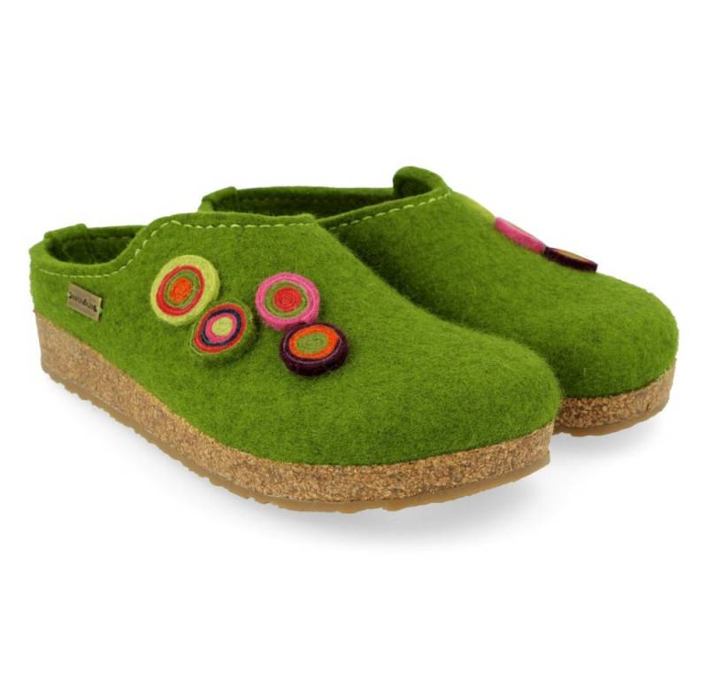 Haflinger Haflinger Damen Hausschuh Grizzly Kanon Clog von Haflinger