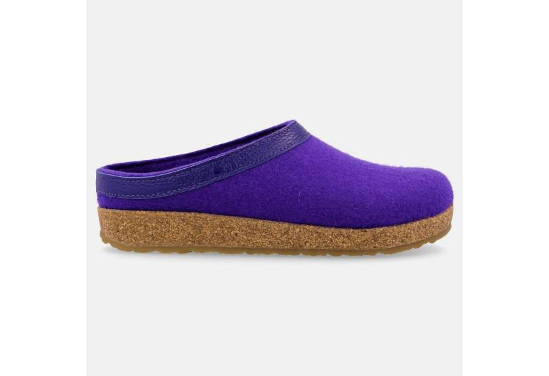 Haflinger Haflinger Grizzly Torben Filzclog aus reinem Wollfilz Unisex Hausschuh von Haflinger