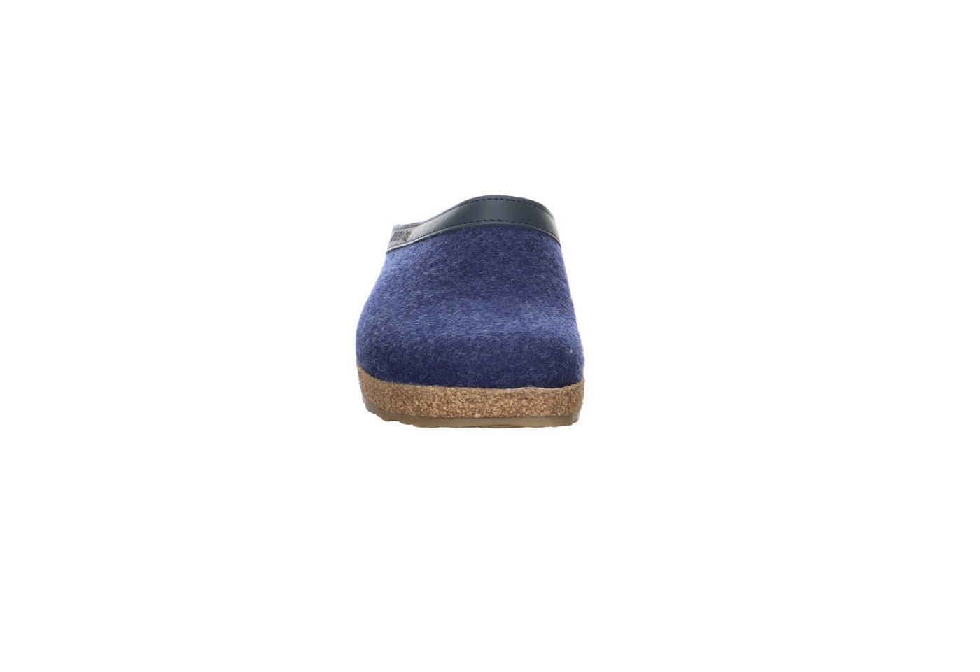 Haflinger Haflinger Grizzly Torben Leinen-Stoff Hausschuhe Winter blau Pantoffel von Haflinger