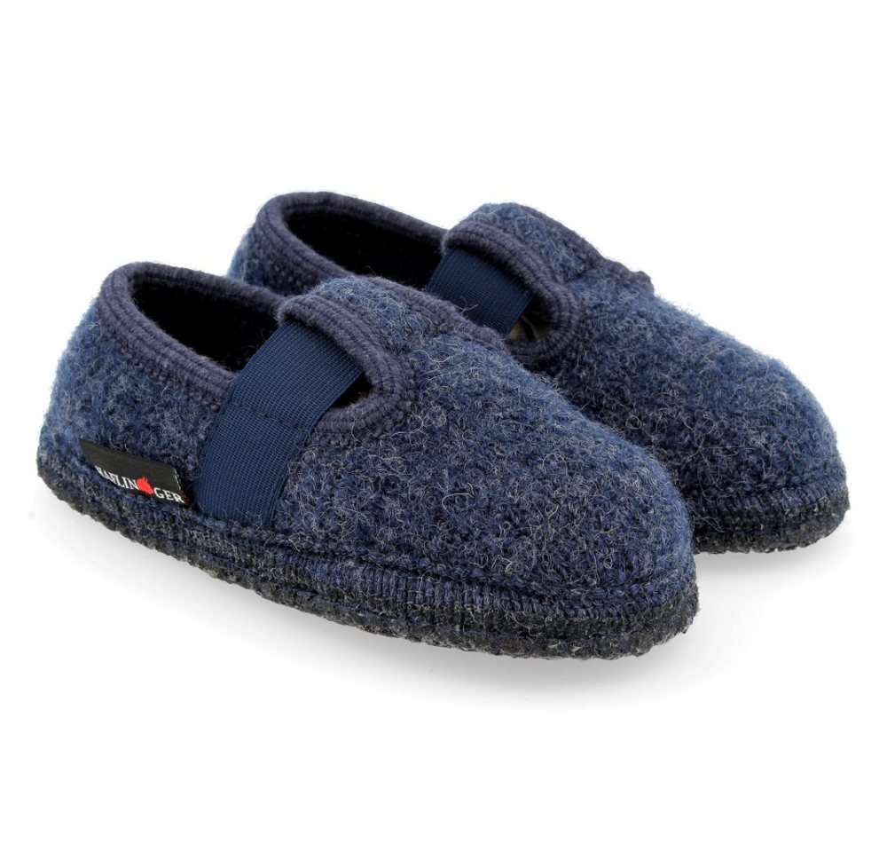 Haflinger Haflinger Kinder Hausschuh Slipper EUR 24 blau Hausschuh von Haflinger