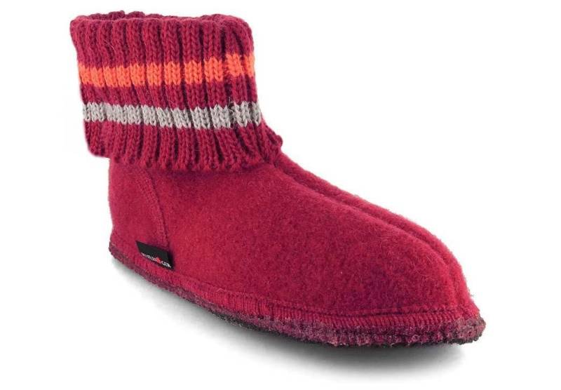 Haflinger Hüttenschuhe Paul Hausschuh mit Feinstrickkragen Haflinger Hüttenschuhe Paul Hausschuh mit Feinstrickkragen von Haflinger
