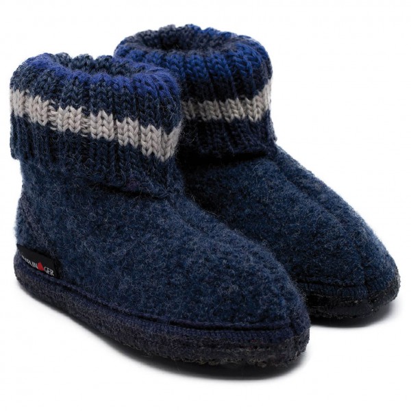 Haflinger - Kids Paul - Hüttenschuhe Gr 29 blau Haflinger - Kids Paul - Hüttenschuhe Gr 29 blau von Haflinger