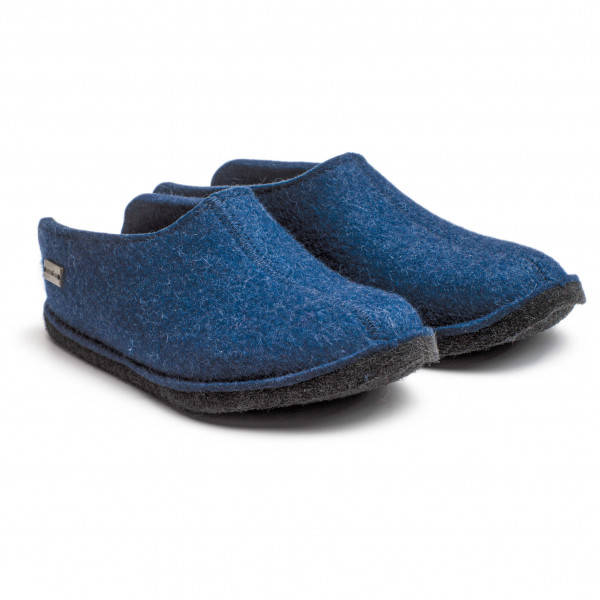 Haflinger - Smily - Hüttenschuhe Gr 40 blau von Haflinger