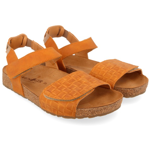 Haflinger - Women's Ellie - Sandalen Gr 37 orange/braun von Haflinger