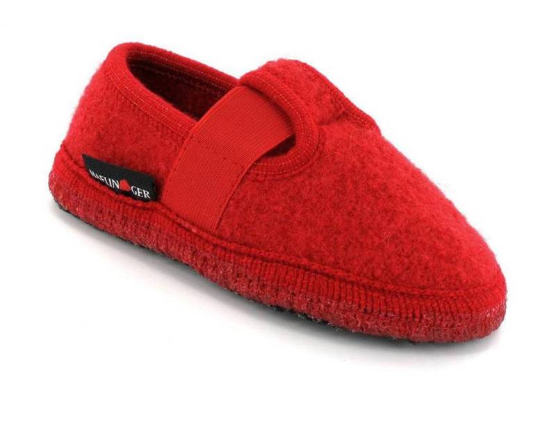 Haflinger Slipper Joschi Hausschuh mit Gummizug von Haflinger
