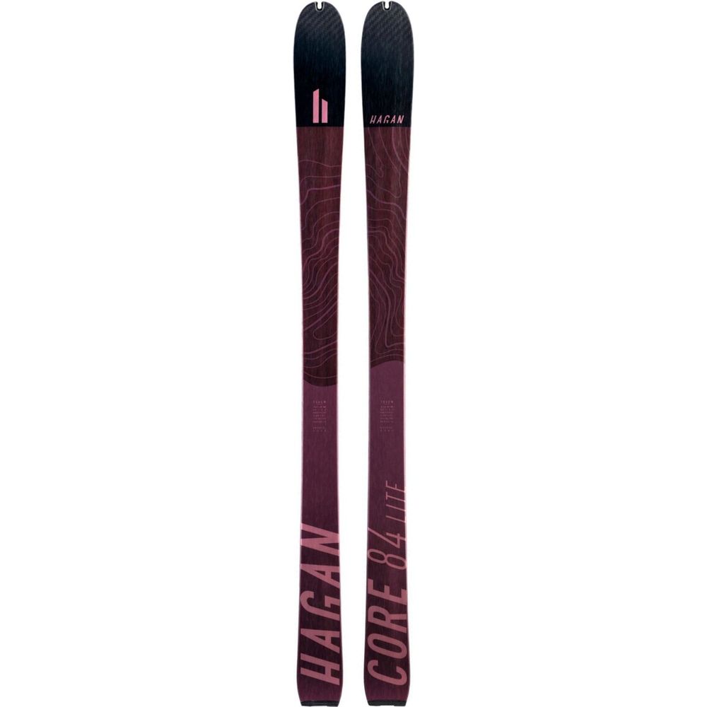 Hagan Core Lite 84 Auslauf Tourenski 148 cm / mit passendem Hagan Fell von Hagan