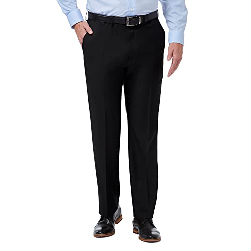 Haggar Herren Premium Comfort Classic Fit Flat Front Dress Pants-Regular and Big & Tall Sizes Anzughose, schwarz, 42W / 30L Haggar Herren Premium Comfort Classic Fit Flat Front Dress Pants-Regular and Big & Tall Sizes Anzughose, schwarz, 42W / 30L von Haggar