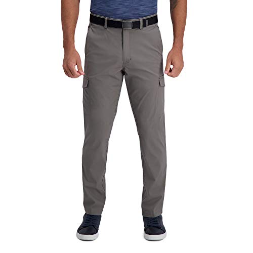 Haggar Herren The Active Series Performance Straight Fit Pant Regular and Big & Tall Sizes Hose, moosgrün, 32W / 29L Haggar Herren The Active Series Performance Straight Fit Pant Regular and Big & Tall Sizes Hose, moosgrün, 32W / 29L von Haggar