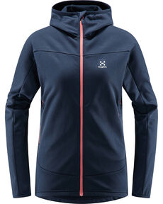 Damen Fleecejacke Frost Mid Hood von Haglöfs