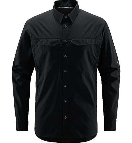 Haglöfs 605333_2C5 SALO LS Shirt Men T-Shirt Herren True Black Größe S von Haglöfs