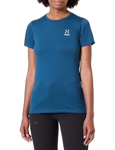 Haglöfs 605515_4Q2 TREKK TECH T-Shirt Damen Dark Ocean Größe L von Haglöfs
