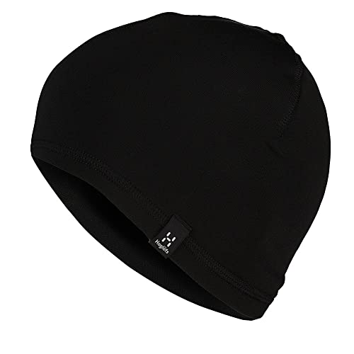 Haglöfs Betula Beanie Schwarz, Polartec Kopfbedeckung, Größe M/L - Farbe True Black von Haglöfs