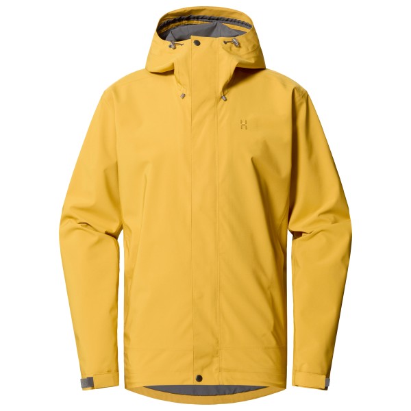 Haglöfs - Breeze Proof Jacket - Regenjacke Gr L gelb von Haglöfs