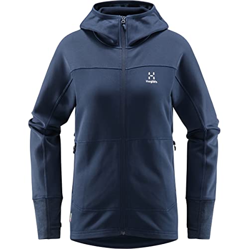 Haglöfs Damen Betula Hood Polarfleece, blau (tarn Blue), 38 von Haglöfs