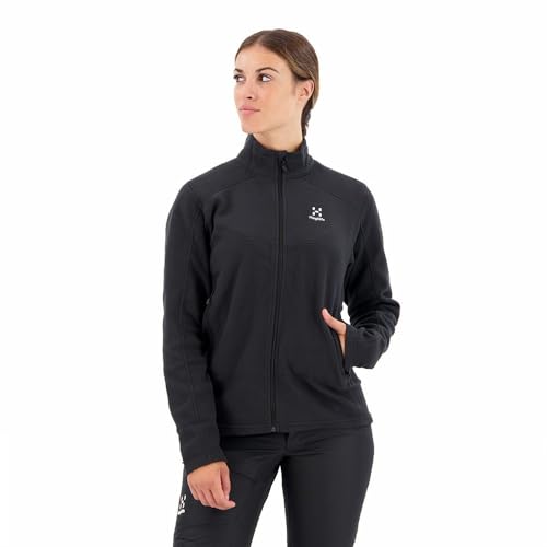 Haglöfs Damen Buteo Mid Polarfleece, True Black, 36 von Haglöfs